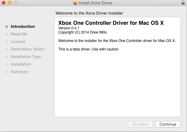 driver for mac controller